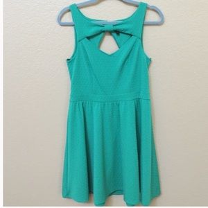 NWT Material Girl pretty green dress